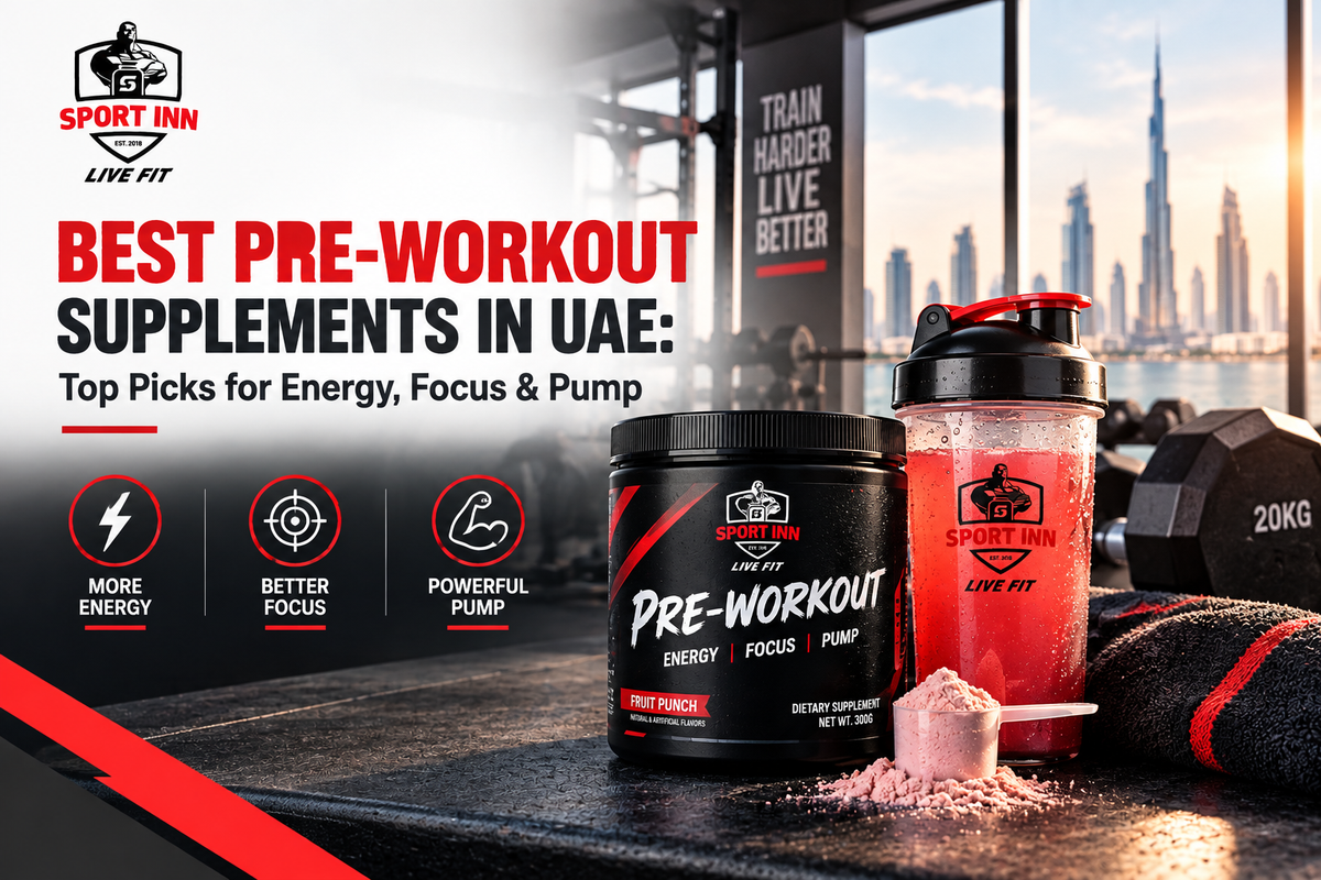 Best Pre-Workout Supplements in UAE (2026): Top Picks for Energy, Focus & Pump