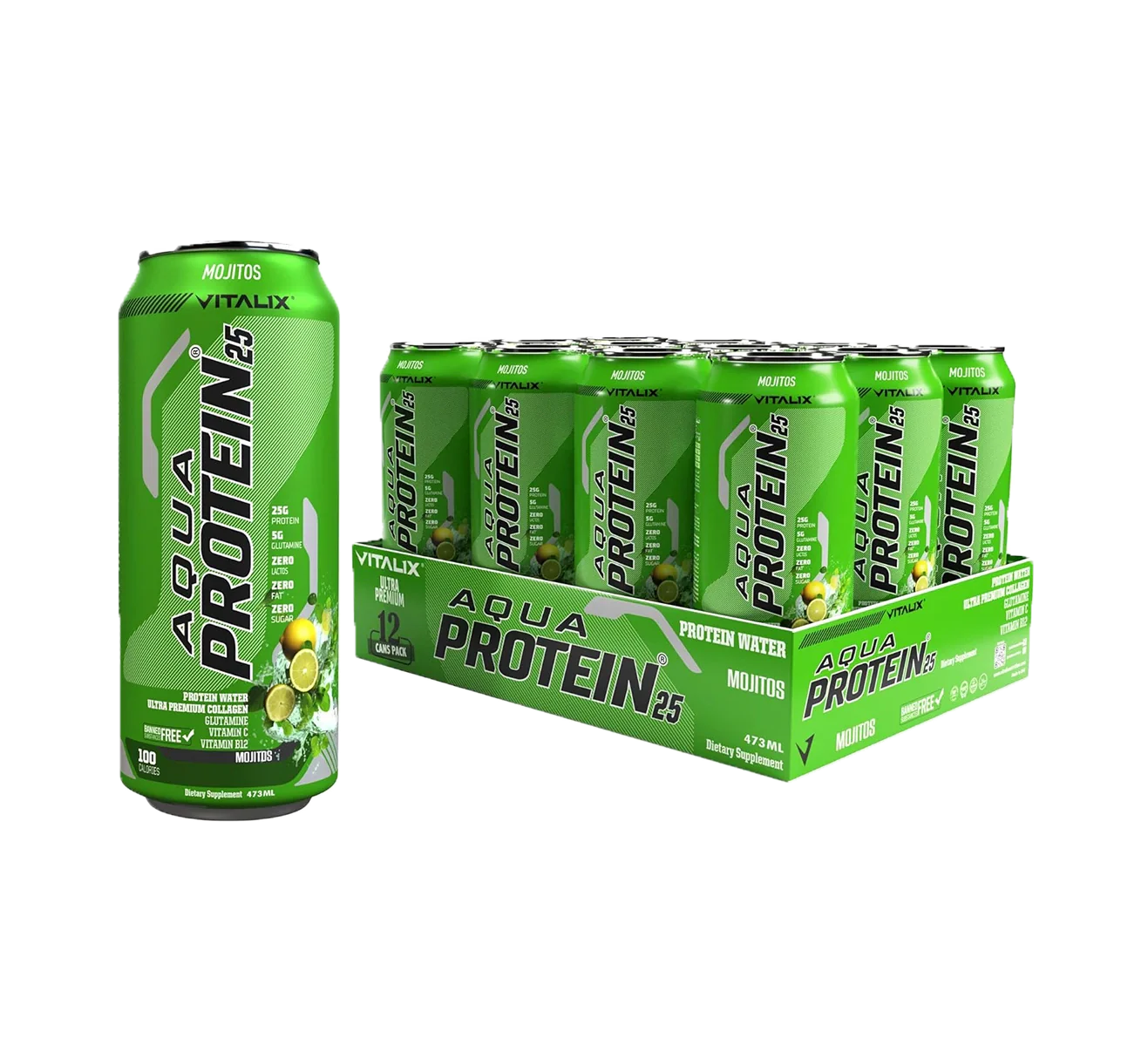 Vitalix Aqua Protein 25 473ml